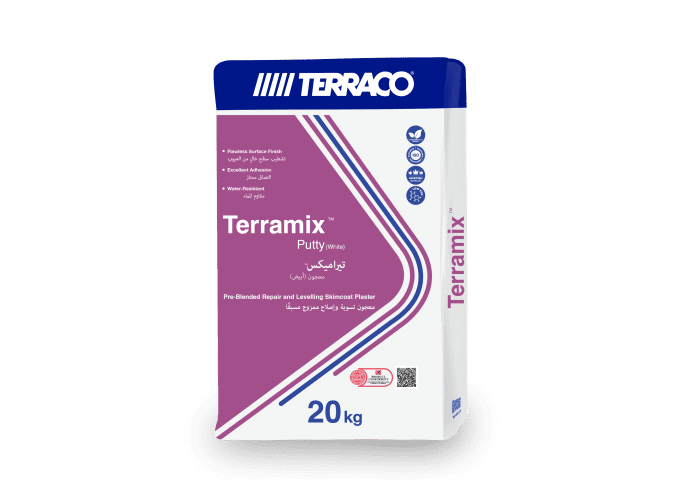 http://Terramix%20Putty%20is%20a%20pre-blended%20repair%20and%20levelling%20skimcoat%20plaster.